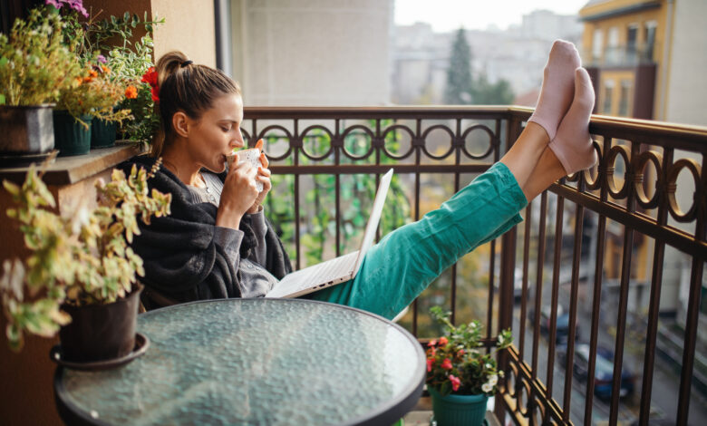 balkon we wspólnocie mieszkaniowej