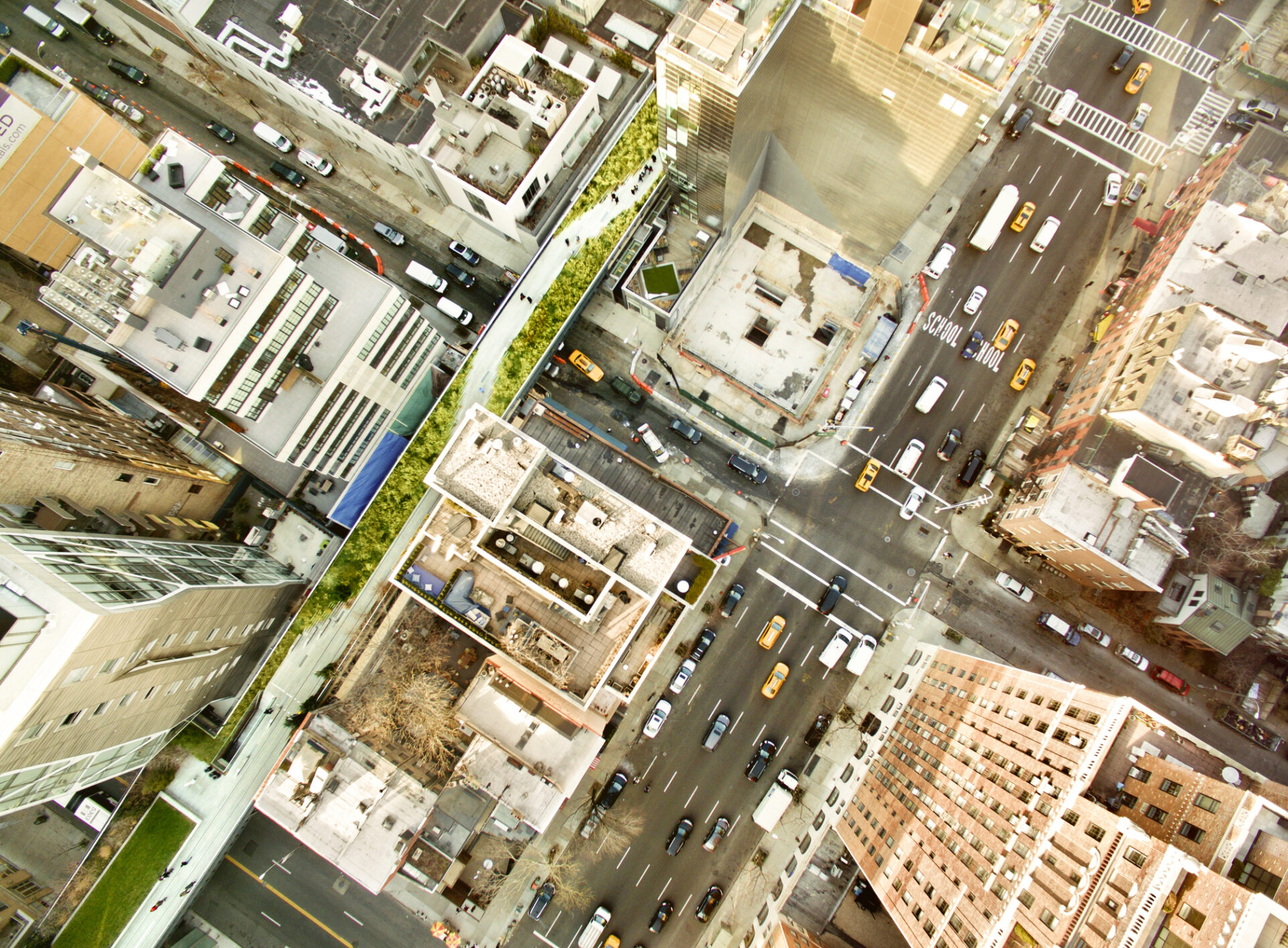 miejskie oazy: High Line Park Nowy Jork